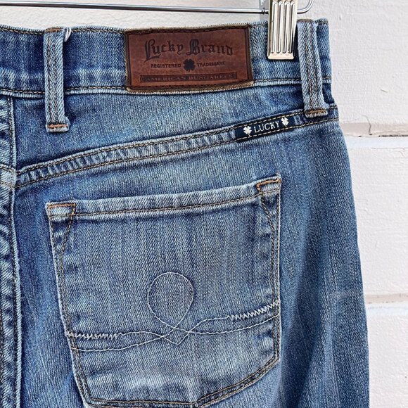 Lucky Brand Womens Sofia Straight Regular SZ 4/27 (Really 30 x 31) Cotton Blend - Picture 9 of 10